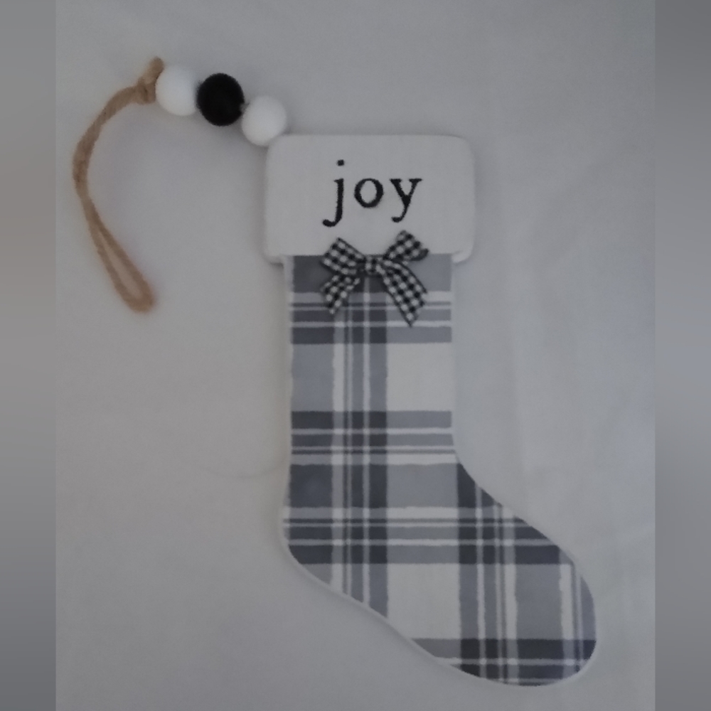 Christmas stocking ornament/hanger Chalk Couture
